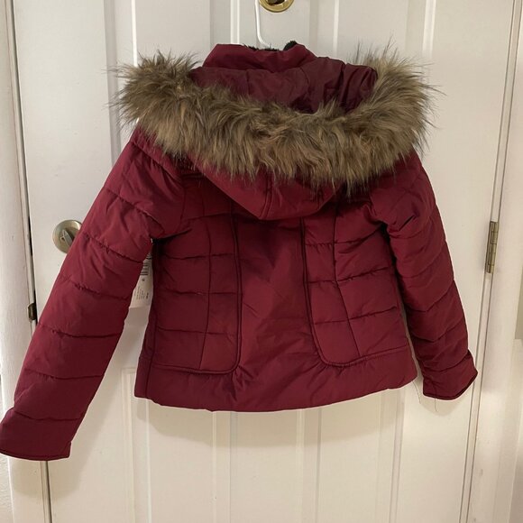 Maralyn & Me - Quilted Coat - Wine Red - NWT - Picture 5 of 11